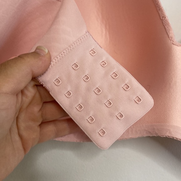 Knix Pink Lace Wingwoman Size 8 40D 40DD 40E 42D 42DD 42E Floral Wireless Comfy - Picture 10 of 13